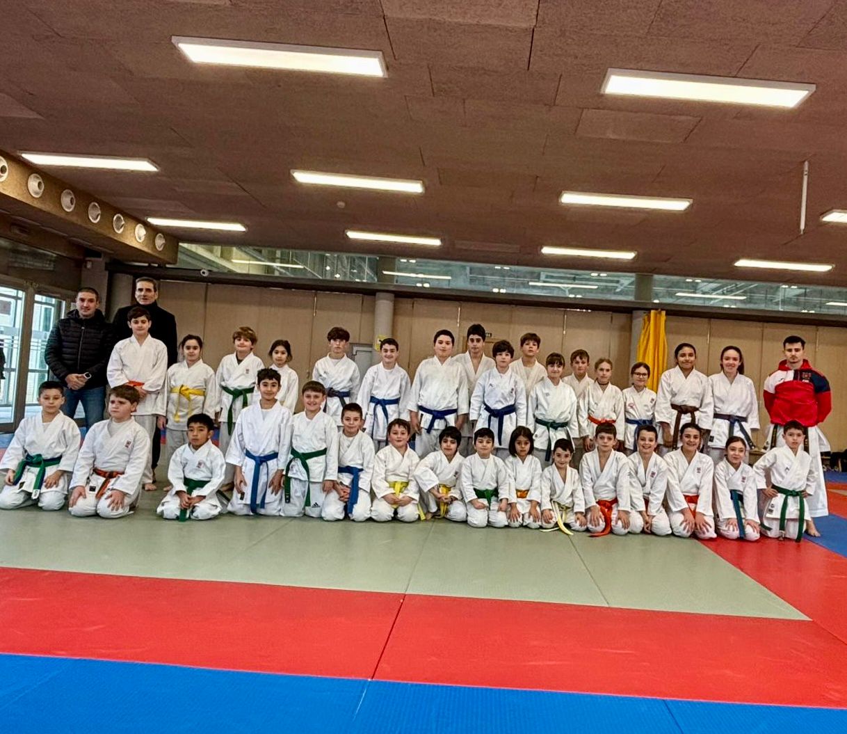 Éxito de las jornadas de kata y kumite para las categorías inferiores